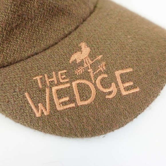 GREEN TOPS Men's Brown Peaked Cap OS Hat Metal Buckle Reusable Sustainable - Picture 4 of 12